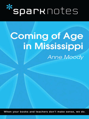 cover image of Coming of Age in Mississippi (SparkNotes Literature Guide)